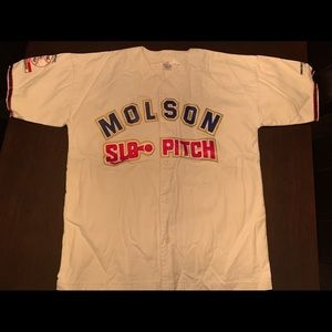 Molson Vintage Baseball Jersey